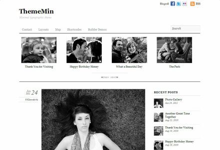 ThemeMin Blog WordPress Theme : Themify