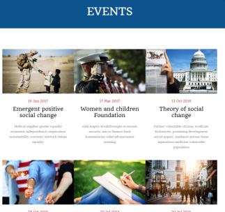 Events Page – Coup