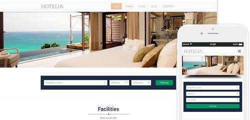 TeslaThemes Hotelia : Hotel Business WordPress Theme