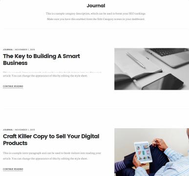 Journal – Digital Pro WordPress Genesis Theme
