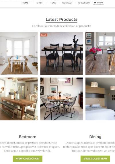 Concept Living – WooCommerce Furniture WordPress Theme