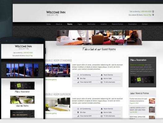 Welcome Inn Demo – Themefuse Hotel & Spa WordPress Theme