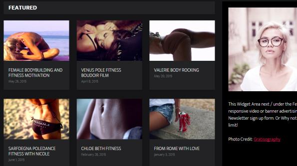 Featured Section - Video World Homepage