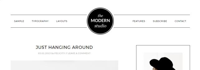 Header Menu Logo - Modern Studio Pro