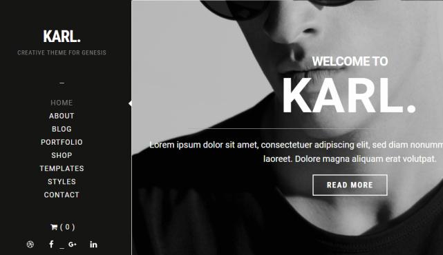 Homepage Layouts - Karl Theme