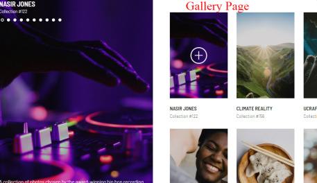 Gallery Page - Sneak