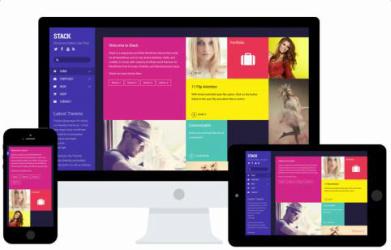 Responsive Business Theme - Stack Themify