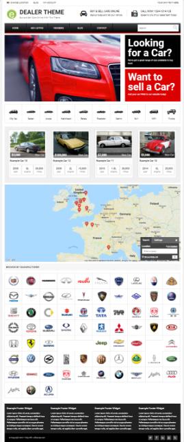 Car Dealer WordPress Theme - PremiumPress Themes
