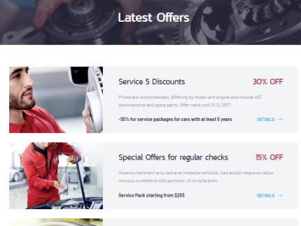 Car Clinic - Offers for Car Repair Business