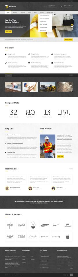 Builders MyThemeShop - Best WordPress Themes for Construction Companies and Architects