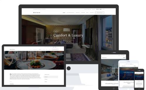 Moliere CSSIgniter – Best Hospitality Business WordPress Theme