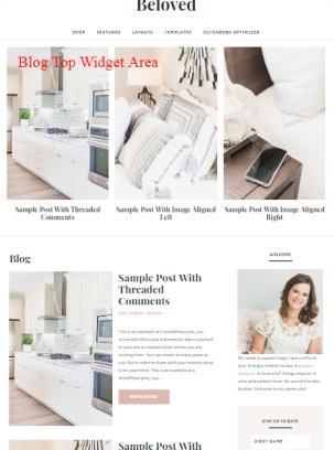 Blog Page - Girl Blogging Template