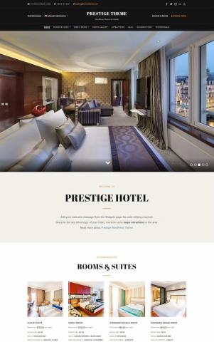 Prestige HermesThemes – Elegant Hotel WordPress Theme