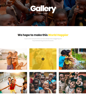Photo Gallery - Caritas WordPress Theme