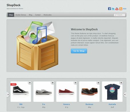 ShopDock Demo : Themify eCommerce WordPress Theme