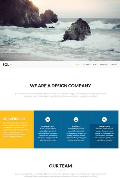 Sol Viva Themes : Agency Portfolio WordPress Theme
