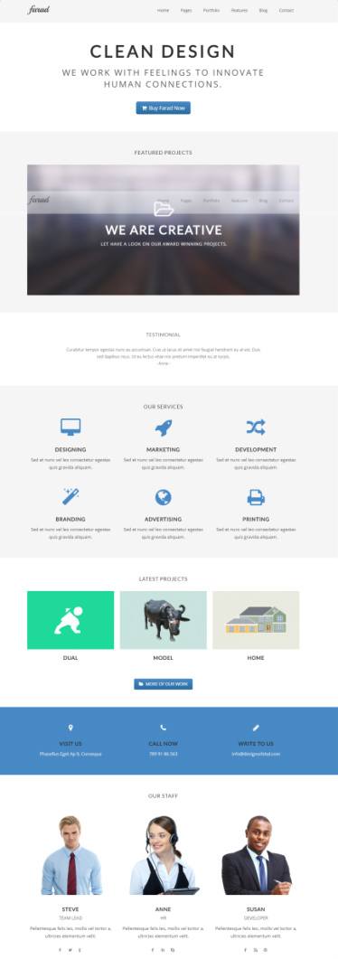 Farad Pro DesignOrbital – MultiPurpose WordPress Theme