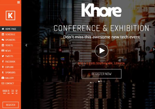 Khore Showthemes : Best Responsive Event WordPress Theme