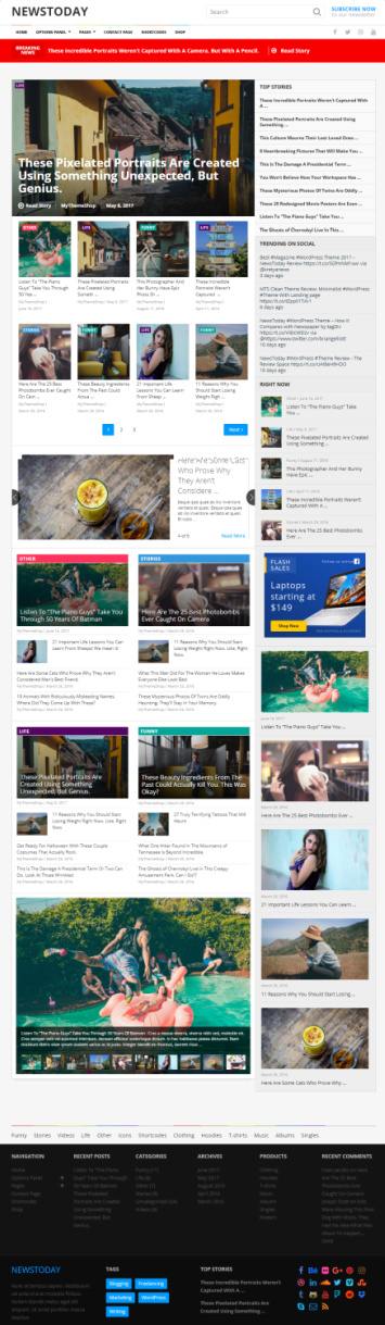 MyThemeShop NewsToday : Best Magazine News WordPress Theme