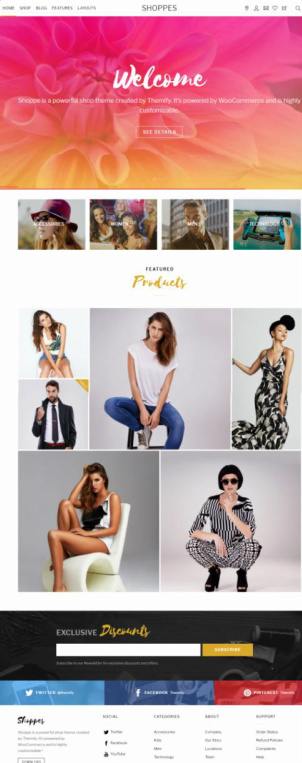 Shoppe Themify : Best WooCommerce Theme For WordPress