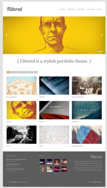 Filtered Demo : Portfolio WordPress Theme – ThemeTrust