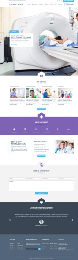 WPLOOK Health & Medical : WP Theme for Hospitals Clinics & Doctors