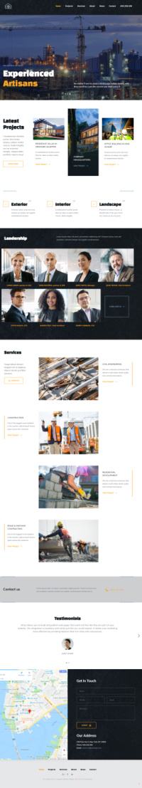 Base Ground ThemeFuse : Contractor / Construction Builder Theme