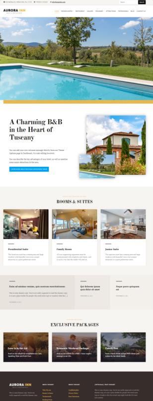 HermesThemes Aurora Demo – Best Luxury Hotel WordPress Theme