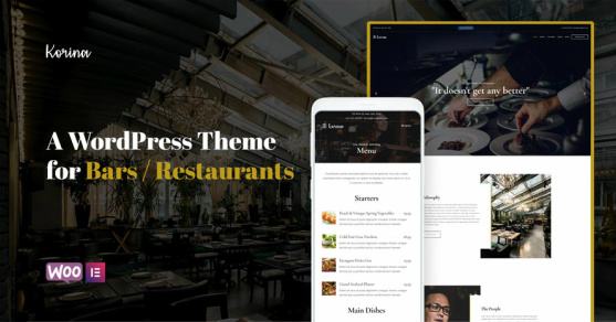 Korina CSSIgniter – WordPress Restaurant & Cafe Themes